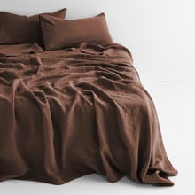 Emile European Flax Linen Flat Sheet